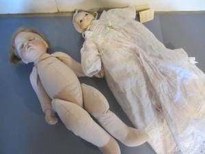 lot 179 image: Handmade Dolls