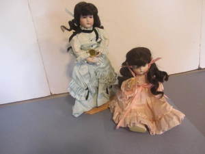 lot 180 image: German Dolls