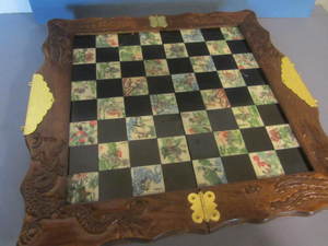 lot 189 image: Chess Set Board