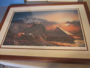 lot 206 image: Prepared For The Season By Terry Redlin