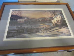lot 207 image: Together For The Season By Terry Redlin