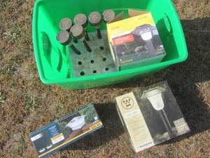 lot 240 image: Yard Accent Lights With Solar