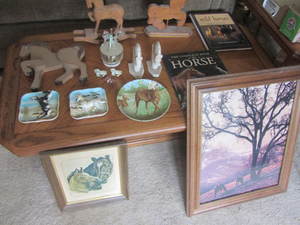 Horse book, pictures, German plate,...