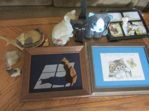Cross stitch cat pictures, cat figu...