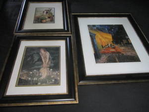 Prints sidewalk caf 20x24, sto...