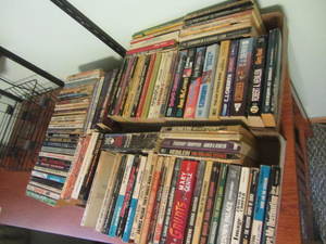 Paperbacks - three boxes...
