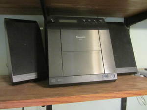 Panasonic MP3CD player with iPod d...