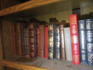 Easton Press leather bound books, 1...