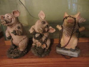 Gardening pigs...