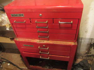 Remline tool box 27Wx17Dx44H wit...