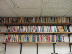 Paperbacks romance, mystery, space...