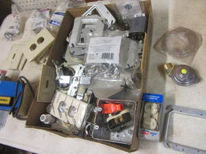 Electrical supplies with plates, co...