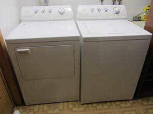 Maytag clothes washer & Natural gas...