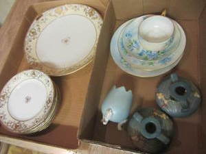 Hand painted Nippon cake & dessert ...