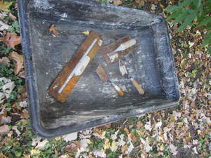 Mud Mixing boat with cement tools...
