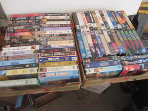VHS tapes, 60...