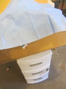 Hospital towels - disposable, three...