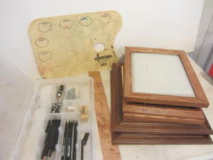Artists charcoal, graphite,  pallet...