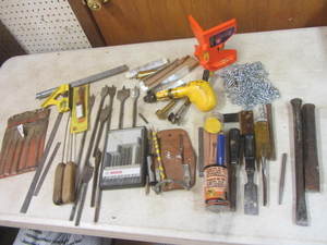 Wood working wood boring bits, lev...