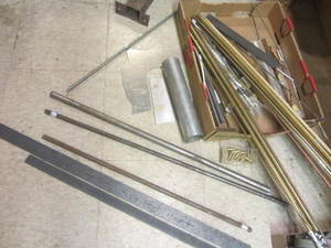 Welding stock, thread stock, brass,...