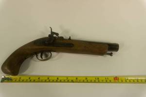 lot 2-5 image: Jukar Black Pwder Pistol