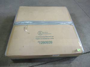 lot 218 image: Garden Treasures 37.5-in W Black Steel Wood-Burning Fire Pit SRFP21812