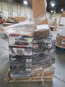 lot 404 image: WHOLESALE MIXED PALLET OF VACCUUMS, AC UNITS, GAZEBO AND MORE