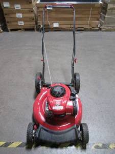 lot 7 image: Troy-Bilt 140-cc 21-in Push Gas Lawn Mower with Briggs & Stratton Engine TB110