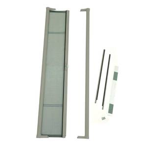 lot 600 image: Larson Brisa 36 in. x 78 in. Brisa Sandstone Short Height Retractable Screen Door, 77010961