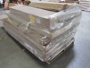 lot 324 image: WHOLESALE MIXED PALLET OF MISCELLANEOUS STORAGE, SHELVING, CLOSET ORGANIZERS AND MORE