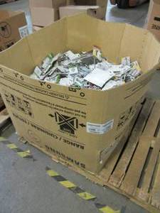 lot 334 image: WHOLESALE MIXED PALLET OF MISCELLANEOUS FASTENERS, PULLEYS, CLAMPS AND MORE