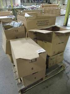 lot 336 image: WHOLESALE MIXED PALLET OF MISCELLANEOUS STUD GUARDS, J HOOK HANGERS AND MORE