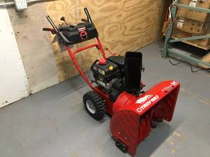lot 88 image: Troy-Bilt 24 in. 208 cc Two-Stage Gas Snow Blower with Electric Start Self Propelled