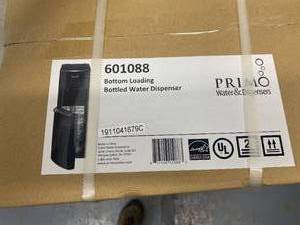 lot 20 image: Primo Bottom Loading HotCold Water Dispenser, Black