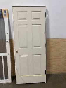lot 27 image: SCREEN TIGHT 5BAR36H Screen Door, White