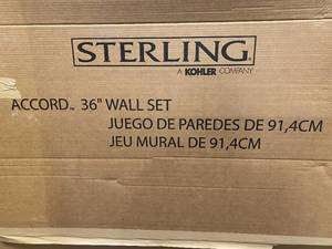 lot 60 image: Sterling ACCORD 60X36 COMP WALL SET-STD