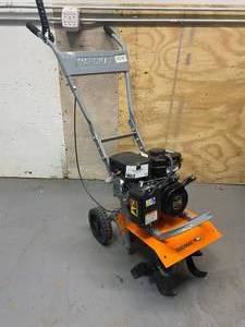 lot 63 image: Yardmax 11 in. x 21 in. 98 cc Front Tine Tiller