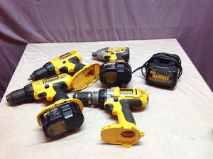 lot 4 image: DeWalt Cordless Tools
