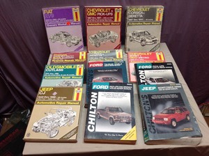 lot 55 image: Auto Repair Shop Manuals