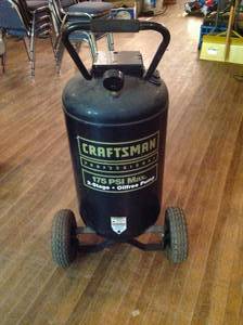 lot 100 image: Craftsman  Gallon Air Tank