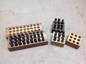 lot 116 image: Letter & Number Punch Sets