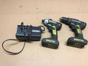 lot 129 image: Rockwell 20V Cordless Drills