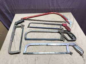 lot 157 image: Saws