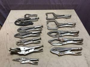 lot 162 image: Vise Grip Wrenches