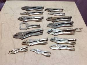 lot 179 image: Vise Grip Wrenches