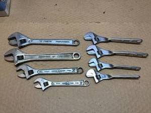 lot 210 image: Crescent Wrenches