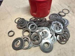 lot 244 image: Thin Metal Washers