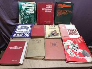 lot 263 image: Shop Repair Manuals
