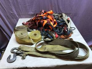 lot 343 image: Ratchet Straps & Tow Strap