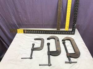 lot 380 image: Clamps & Squares
